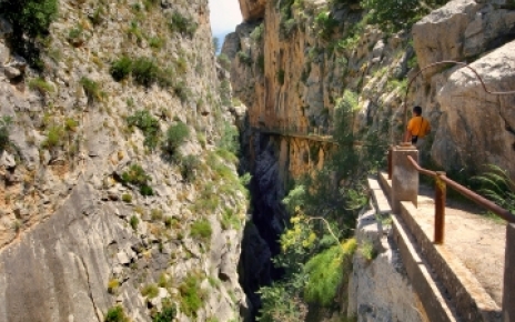 Walking in El Chorro